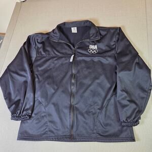 United States Olympic Committee USA Zip Jacket XL Made in USA